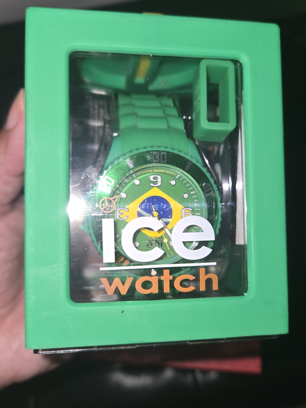 Ice Watch Black Box with Rainbow Accent